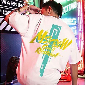 ÁO THUN, ÁO PHÔNG TAY LỠ UNISEX MSICROW CHỮ T, đủ size M L XL XXL chip