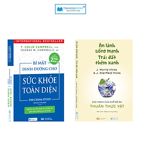 Combo 2 cuốn Sách: Bí mật dinh dưỡng + Ăn lành sống mạnh
