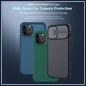 Ốp lưng iPhone 12 Pro Max Nillkin CamShield bảo vệ camera -hàng nhập khẩu