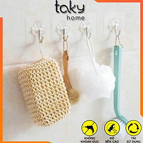 Mua Móc Dán Tường Trong Suốt  Treo Đồ Tiện Dụng  Móc Treo Đa Năng  Dính Tường Siêu Dính  Giá Rẻ. TakyHome 2213Si