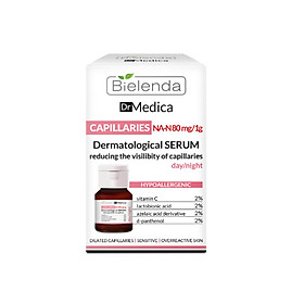 Tinh chất Bielenda Dr Medica Capillaries Dermatological Serum Day Night 30ml
