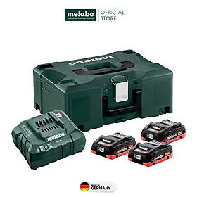Mua Bộ Pin LIHD & Sạc Metabo BASIC SET 3 X 4.0AH + ASC 55