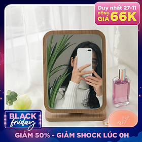 Gương gỗ trang điểm để bàn BEYOURs Phấn mirror nội thất kiểu hàn lắp ráp