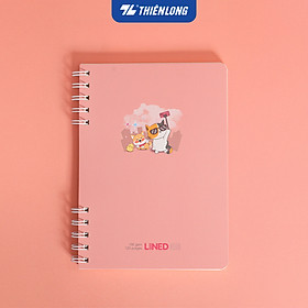 Sổ lò xo đường kẻ ngang 7mm A5 Thiên Long