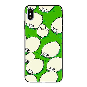 Ốp lưng dành cho iPhone X / Xs / Xs Max / Xr - Đàn Cừu Vườn Xanh