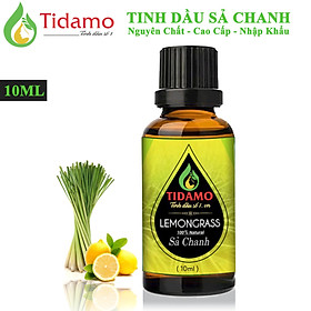 Tinh dầu Sả Chanh Nguyên Chất Nhập Khẩu 10ML - Tinh dầu Xông Phòng Sả Chanh Lemongrass Giúp Bảo Vệ Sức Khỏe, Kháng Khuẩn, Đuổi Muỗi Và Thư Giãn Tinh Thầ