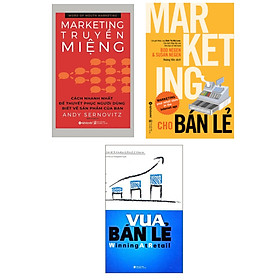 Combo Marketing Cho Bán Lẻ + Vua Bán Lẻ + Marketing Truyền Miệng