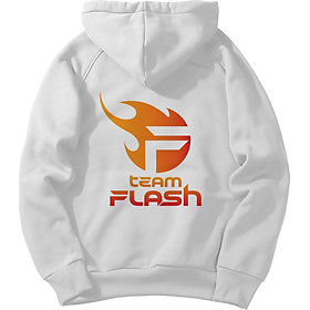 Áo Team Flash Áo Hoodie Liên Quân Mobile Dài Tay Có Mũ