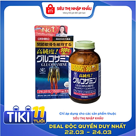 Viên uống Glucosamin Orihiro Nhật Bản