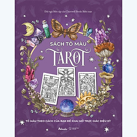 Hình ảnh Sách Tô Màu Tarot (Tô Màu Theo Cách Của Bạn Để Khai Mở Trực Giác Diệu Kỳ )