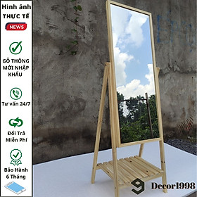 Mua GƯƠNG PHỐI KỆ GƯƠNG SOI TOÀN THÂN NỊNH DÁNG GỖ THÔNG NHẬP KHẨU(ảNH TẠI XƯỞNG)