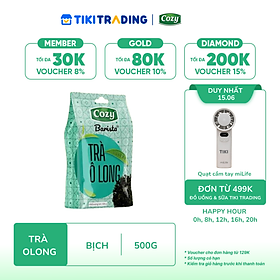 Trà Ô Long Cozy Barista Cao Cấp 500gr, giống trà Ô Long thuần chủng dành cho pha chế chuyên nghiệp