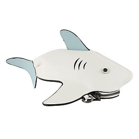 Scary Shark Bags PU Leather Cute Animal Bags for Women Beach Traveling