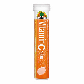 Thực phẩm bảo vệ sức khỏe - Viên sủi bổ sung Vitamin C 1000 effervescent