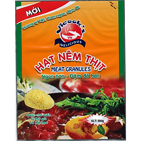 Combo 2 gói Hạt nêm Thịt Vicook's 500gr/gói