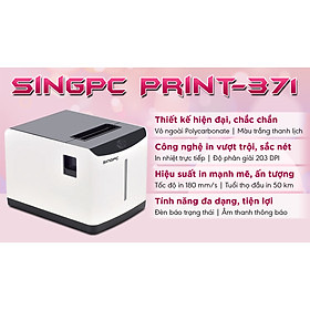 Mua Máy in hóa đơn SingPC Print - 371 - Hàng chính hãng
