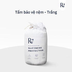 Tấm Bảo Vệ Nệm (Mattress Protector) Ru9 Chống Thấm Tuyệt Đối, Thông Thoáng - Mềm Mại | 6 Kích Thước | Nhiều Màu Sắc