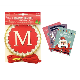 Mua Dây Treo Trang Trí Chữ Merry Christmas 14 Chữ Uncle Bills 2 7m – Christmas Bunting (Mẫu - Bao Bì Ngẫu Nhiên)