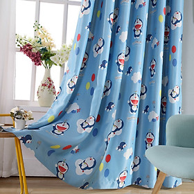 Mua Rèm cửa cao cấp họa tiết doremon  dễ thương ( 1m x 1.35m   1m x 2.7m   2x 2.7m )