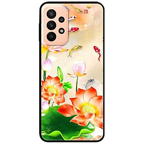 Ốp lưng dành cho samsung a13 5g - samsung a33 5g mẫu sen nở và koi