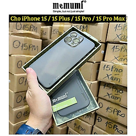 Ốp lưng siêu mỏng cho iPhone 17 Pro Max / 17 Pro / 17 Air / 17 / 16 Pro Max / 16 Pro / 16 Plus / 16 / 15 Pro / 15 Pro Max / 15 Plus / 15 hiệu Memumi – Hàng chính hãng