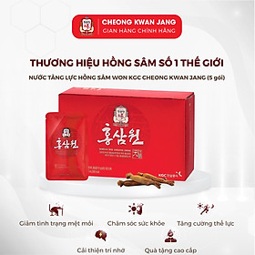 Nước tăng lực Hồng sâm Won KGC Cheong Kwan Jang 70ml x 5 gói