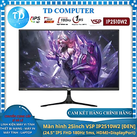 Màn hình máy tính 25inch VSP IP2510W2 [ĐEN] (24.5