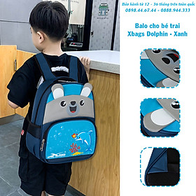 Balo học sinh Xbags Dolphin Xb3020, Balo chống thấm nước cao cấp, hiệu quả