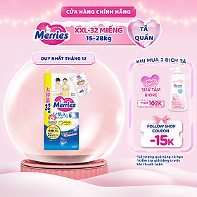 Tã/bỉm quần Merries Jumbo Đủ Size L56/XL50/XXL32