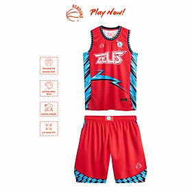 Bộ quần áo bóng rổ Rebound - ZEUS cao cấp 5 màu Vải R-Pro Thoáng khí nhanh khô Co giãn tốt Không phai màu Kháng khuẩn