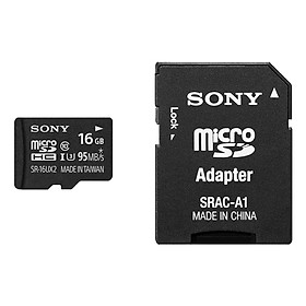 Thẻ Nhớ Sony 16GB High Speed Micro SDHC UHS-I 95-60Mb/s - Hàng Chính Hãng