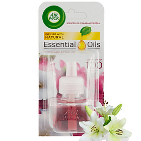 Mua Lọ tinh dầu thiên nhiên Air Wick Smooth Satin & Moon Lily 19ml QT004231 - hương hoa ly
