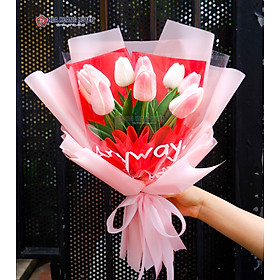 Mua Bó hoa tulip giả (Tình ngây thơ)