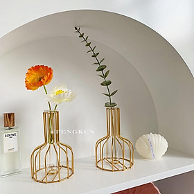 Mua Lọ Hoa Bình Hoa Decor Bằng Sắt Phong Cách Bắc Âu Để Bàn Trang Trí Nội Thất