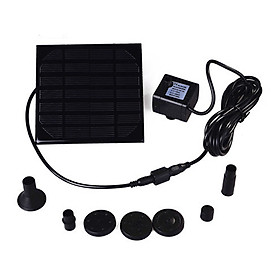 1.2W Solar Water Pump Pool Solar Fountain Pond Garden Water Sprinkler Sprayers Solar Fountain Garden Pond Decoration