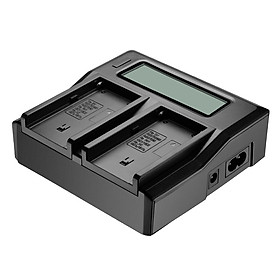 Sạc đôi Kingma BM021 dùng cho pin Sony NP-F570/770/970, Hàng chính hãng