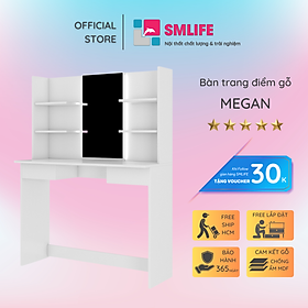 Mua Bàn phấn hiện đại bằng gỗ công nghiệp SMLIFE Megan