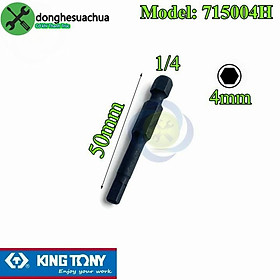 Mua Mũi lục giác 4mm Kingtony 715004H kích thước 4mm X 50mm