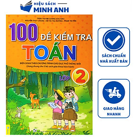 Sách - 100 đề kiểm tra Toán lớp 2