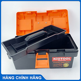 Hộp đựng đồ nghề dụng cụ sửa chữa KIOTOOL nhựa cao cấp chắc chắn phù hợp với thợ đi công trình thợ điện nước