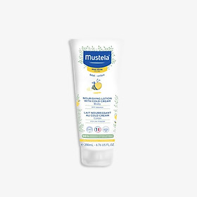 Kem Dưỡng Da Toàn Thân Cho Trẻ Sơ Sinh Và Em Bé Da Khô  Mustela (200ml)