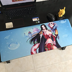 Miếng Lót Chuột, Bàn Di Chuột, mouse pad anime One Piece cỡ lớn (80x30x0.3)