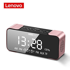 Loa Bluetooth Lenovo L022 Wireless BT Speaker Portable Wireless Stereo Speaker Subwoofer Audio Player with Dual Alarm Display