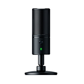 Razer Seiren Emote USB Condenser Microphone with 8-Bit Emoticon LED Display Supercardioid Microphone Shock Absorption