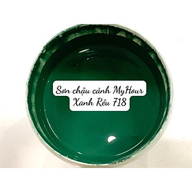 Mua Sơn chậu cảnh màu xanh rêu