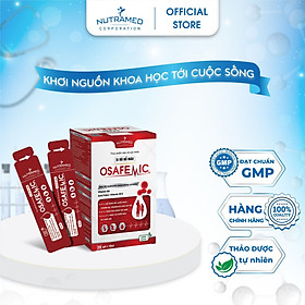 Gói siro uống Osafemic giải pháp cho trẻ em và người lớn bị thiếu máu (Hộp 20 gói x 10ml)