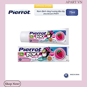 Gel đánh răng hương dâu tây cho trẻ em PIWY 50ml