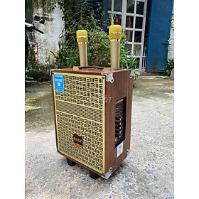Mua loa kéo bass 20 BNIB M8  kèm 2 mic không dây