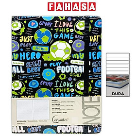 Sổ Ghi Chú Freestyle A5 - Kẻ Ngang - 192 Trang 80gsm - Cervantes PB829-64 - Mẫu 1