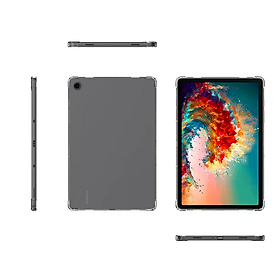 Ốp lưng trong suốt có gờ bảo vệ cho Samsung Galaxy Tab A11 , Tab A11 Plus , A9 , A9 Plus - hàng nhập khẩu
